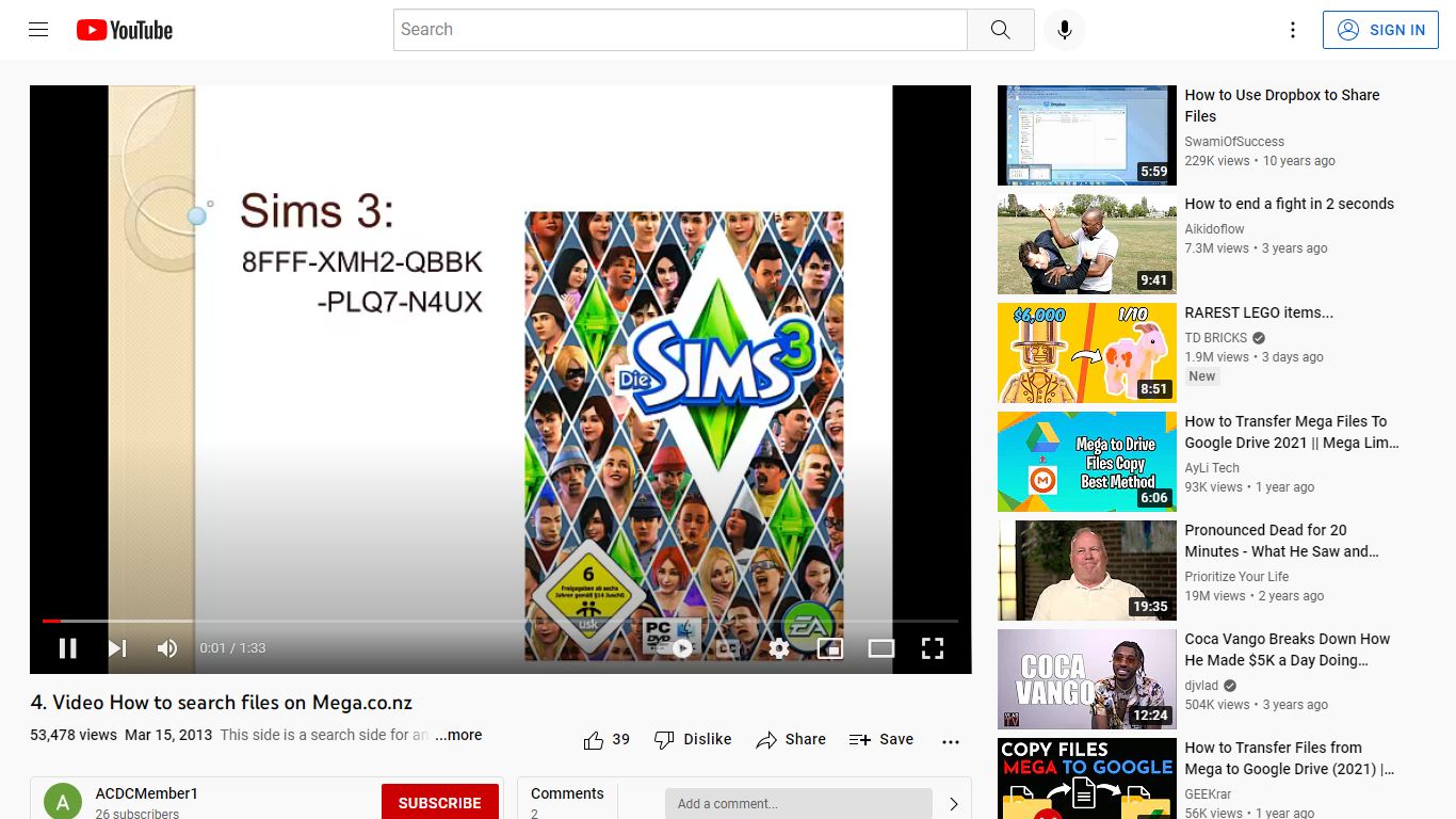 4. Video How to search files on Mega.co.nz - YouTube